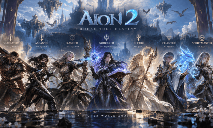 Aion2 Sınıf Karşılaştırmaları Başlık