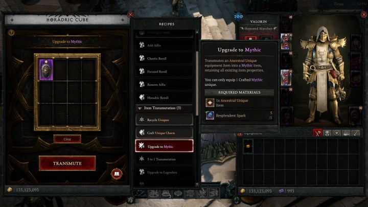 Diablo IV Season of Hell’s Legacy Mythic Unique