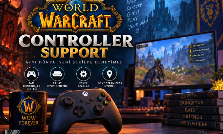 World Of Warcraft Kontrolçü Desteği